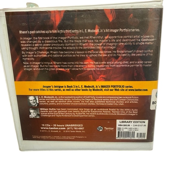 Imager's Intrigue by L.E. Modesitt Jr AUDIO BOOK 20 hours Unabridged Books on CD - Picture 2 of 6